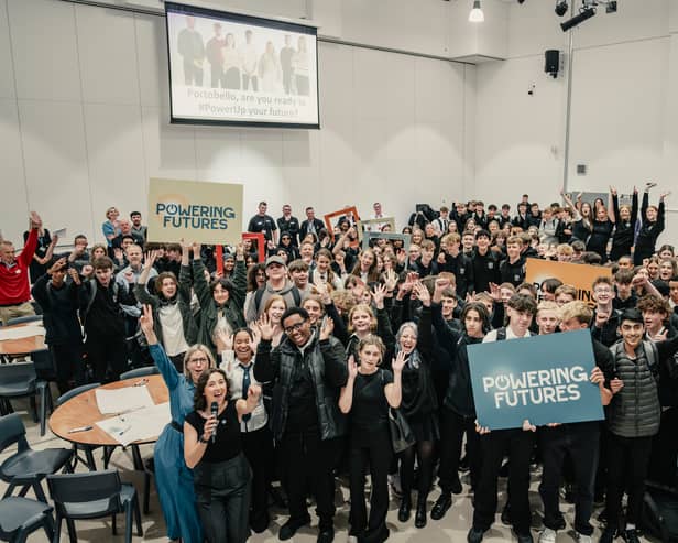 Powering Futures launch at Portobello High School 