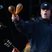 Liam Gallagher performs during day one of the TRNSMT Festival 2024 at Glasgow Green on July 12, 2024 in Glasgow, Scotland.
