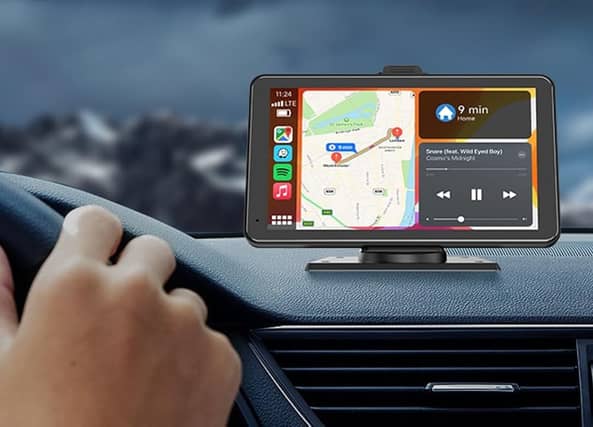 The Texpot Wireless Apple CarPlay Android Auto screen is at its lowest ever price
