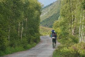 Slow tourism usually involves people doing long-distance walks or cycling trips 