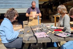 Spoon whittling with Andrew Watt