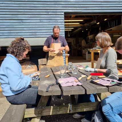 Spoon whittling with Andrew Watt