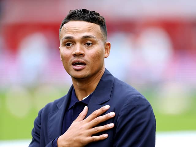 Match Of The Day and One Show presenter Jermaine Jenas who is "speaking to his lawyers" after being sacked by the BBC. Picture: PA