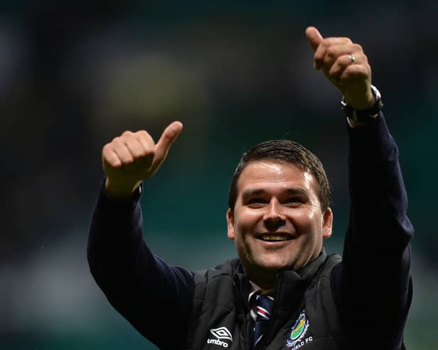 Linfield's David Healy is set to become the new manager of Raith Rovers. (Photo by Mark Runnacles/Getty Images)