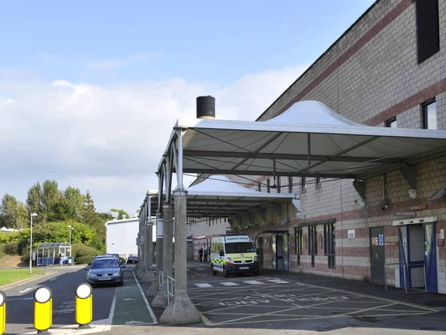 Borders General Hospital.is facing 'extreme pressures'