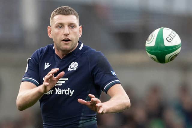 Finn Russell wants to play for Scotland at the 2027 World Cup.