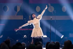 Natasha Khan, aka Bat for Lashes, at the Queen's Hall on Friday.