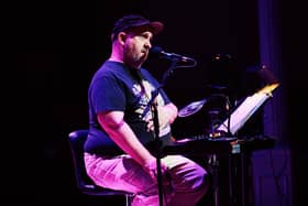 Stephin Merritt of the Magnetic Fields at the Queen's Hall on Saturday