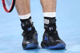 Andy Murray's shoes did not go down well in the locker room.