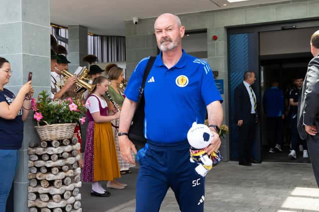 Scotland manager Steve Clarke has not spoken publicly since leaving Garmisch-Partenkirchen in June.
