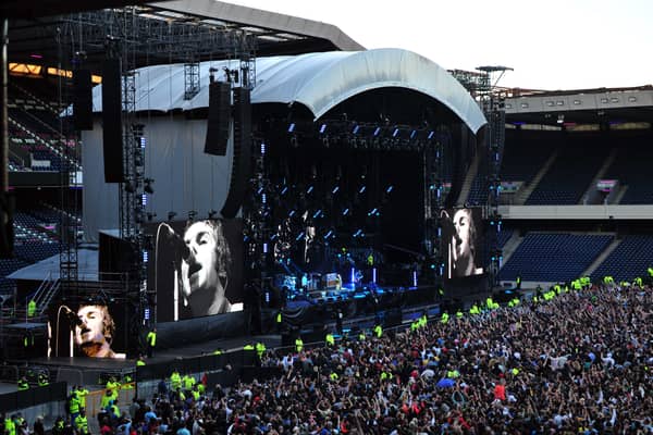 Oasis last performed at Murrayfield Stadium in 2009.
