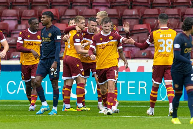 Hearts lost 3-1 to Motherwell at Fir Park.