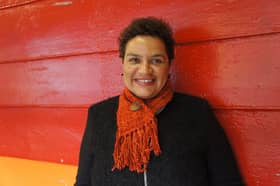 Jackie Kay at the Edinburgh Book Festival
