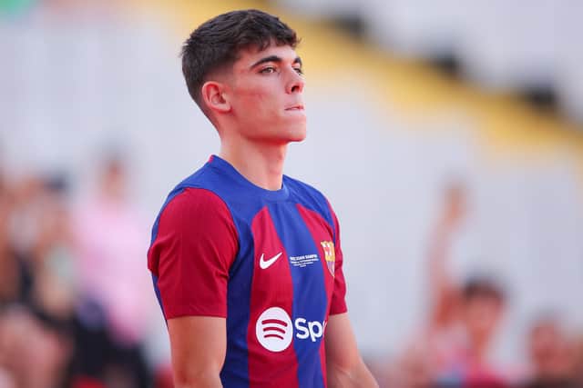 Celtic have agreed a season-long loan deal for Barcelona left-back Alex Valle. (Photo by Eric Alonso/Getty Images)