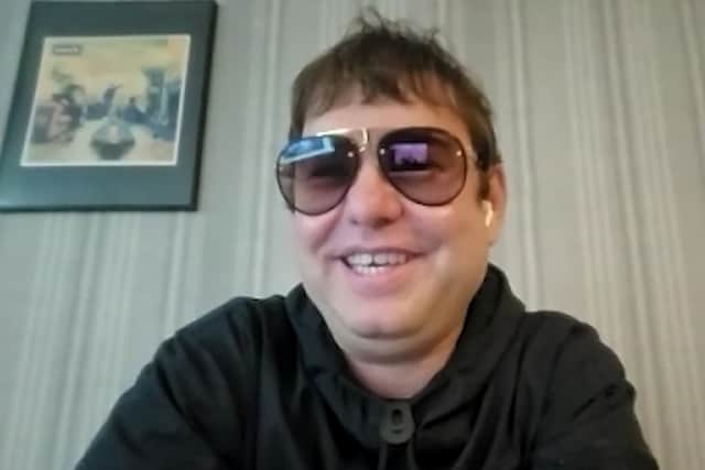 Brian McGhee from the Oasis tribute act Definitely Oasis.