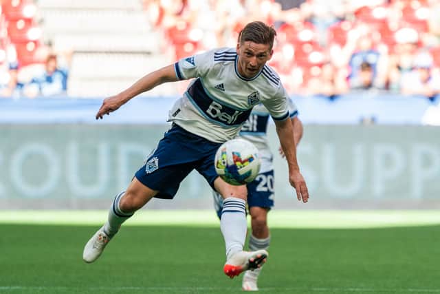 Ryan Gauld seen in action for the Vancouver Whitecaps in a game against New England Revolution (Picture: Jordan Jones/Getty Images)
