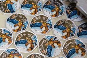 The new commemorative 50p coin showing The Gruffalo's Child to mark 20 years since the story was first published. Picture: Royal Mint/PA Wire