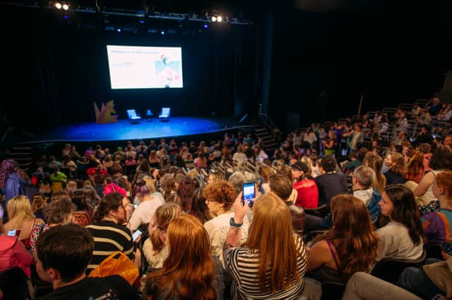 The McEwan Hall hosted Edinburgh International Book Festival events this year. Picture: Mihaela Bodlovic 