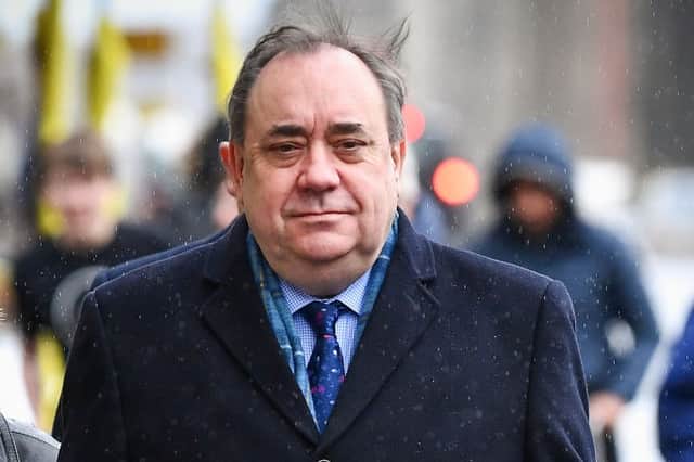 Former first minister Alex Salmond outside the High Court in March 2020. Picture: Jeff J Mitchell/Getty Images