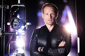 Actor Sam Heughan. Picture: Robbie McFadzean 