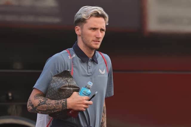 Rangers attacker Alex Lowry looks set to remain at Ibrox