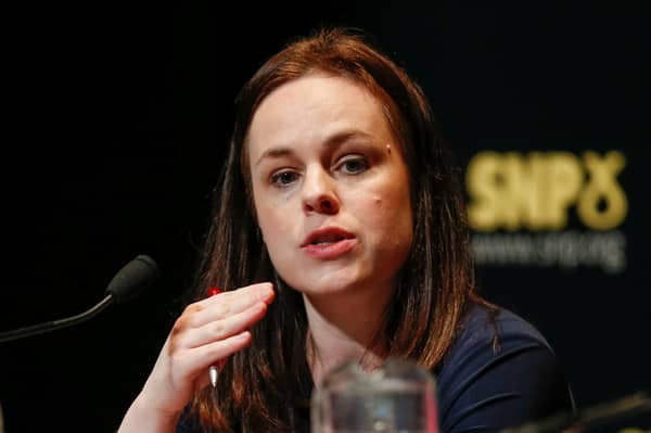 SNP deputy first minister and economy secretary Kate Forbes