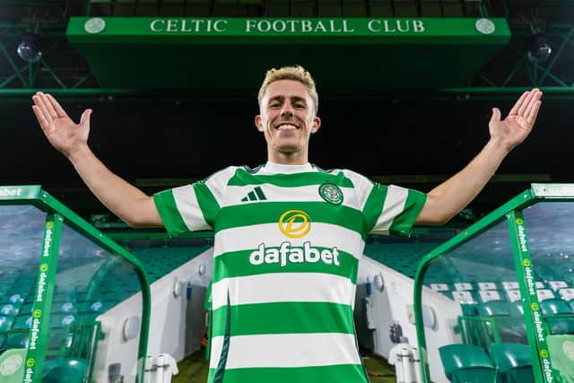 Luke McCowan arrived late at Celtic from Dundee.