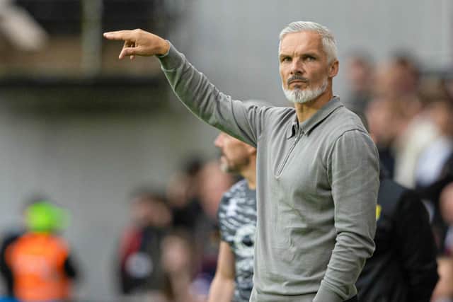 Dundee United manager Jim Goodwin.