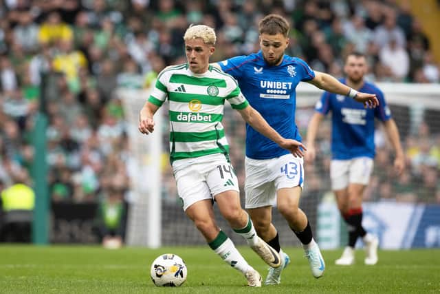 Luke McCowan made his Celtic debut on Sunday.