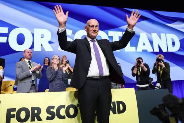 First Minister John Swinney (Picture: Jeff J Mitchell)