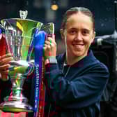 Jo Potter has left her role as head coach of Rangers. Cr: SNS Group.