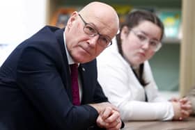 First Minister John Swinney (Picture: Jeff J Mitchell/PA Wire)