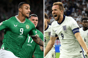 Republic of Ireland welcome England to the Aviva Stadium on Saturday. Cr: Getty Images.