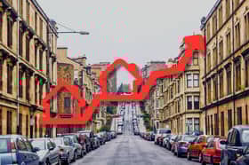 Scotland saw a more modest rise in house prices, where a typical property now costs £205,144, +1.7% more than the year before. 