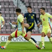 Scotland  Under-21s fell to a narrow 2-1 defeat against Spain at Tynecastle.