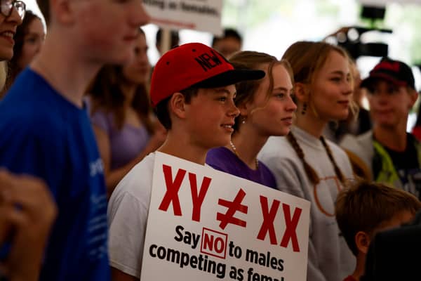 Not everyone fits into neat, binary categories of gender but everyone should be able to take part in sport (Picture: Anna Moneymaker)