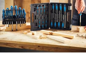 Tool sets are among the bargains that will be up for grabs in the middle aisle on Sunday