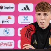 Celtic's new £11million signing Arne Engels. Cr: Getty Images.