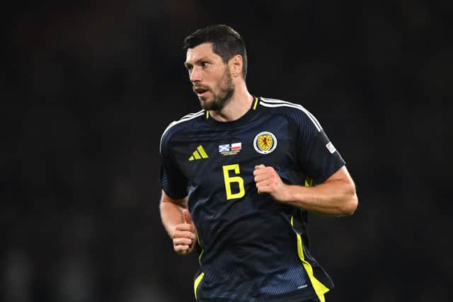 Scott McKenna is a doubt for Scotland’s Nations League fixtures next month.