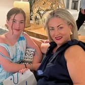Nicole de Pommes (left) with her daughter Grace (right). Photo: Nicole de Pommes