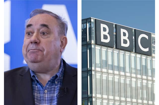 Former first minister Alex Salmond has taken aim at BBC Scotland in an extended thread posted on X