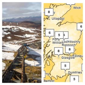 The first snowfall of the autumn has been recorded on Cairn Gorm mountain. Picture: Getty Images/Met Office
