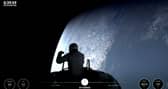Jared Isaacman was the first person to take part in a private spacewalk, with all the others having been professional astronauts (Picture: SpaceX)