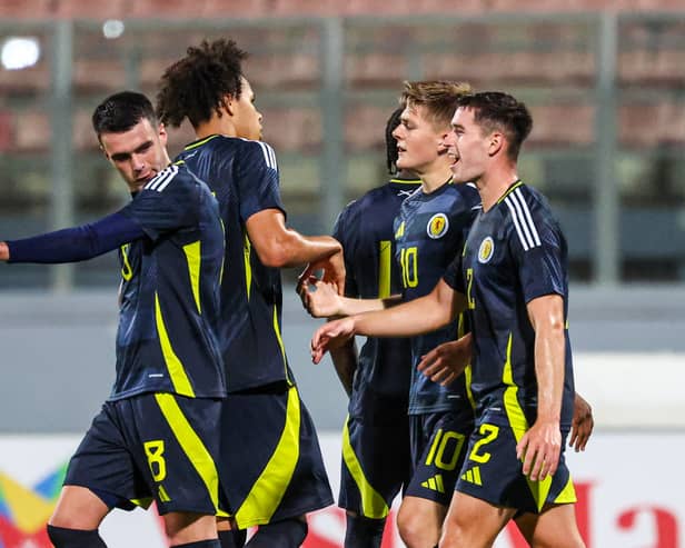 Two of Scotland's top talents have been named amongst the top 100 best teenagers footballers in world football. Cr: SNS Group.