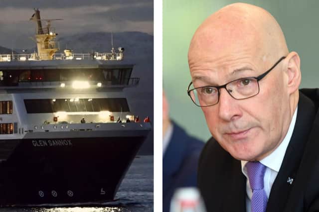 First Minister John Swinney has spoken about a fresh delay to the Glen Sannox ferry going into operation