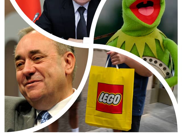 What do Vladimir Putin, Kermit the Frog, Alex Salmond and Lego have in common? Indyref rows