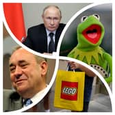 What do Vladimir Putin, Kermit the Frog, Alex Salmond and Lego have in common? Indyref rows