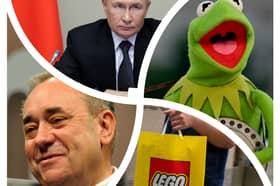 What do Vladimir Putin, Kermit the Frog, Alex Salmond and Lego have in common? Indyref rows