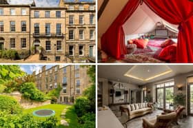 The townhouse is located at one of Edinburgh's most exclusive addresses.