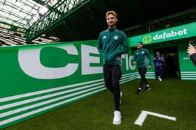 Liam Scales has enjoyed a fine start to the season with Celtic. Cr: SNS Group.